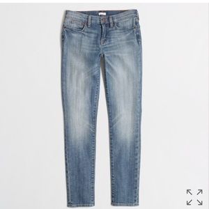Jcrew toothpick light jeans